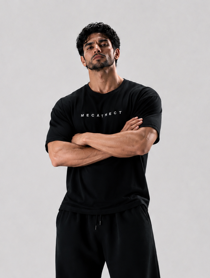 Black Oversized T-Shirt