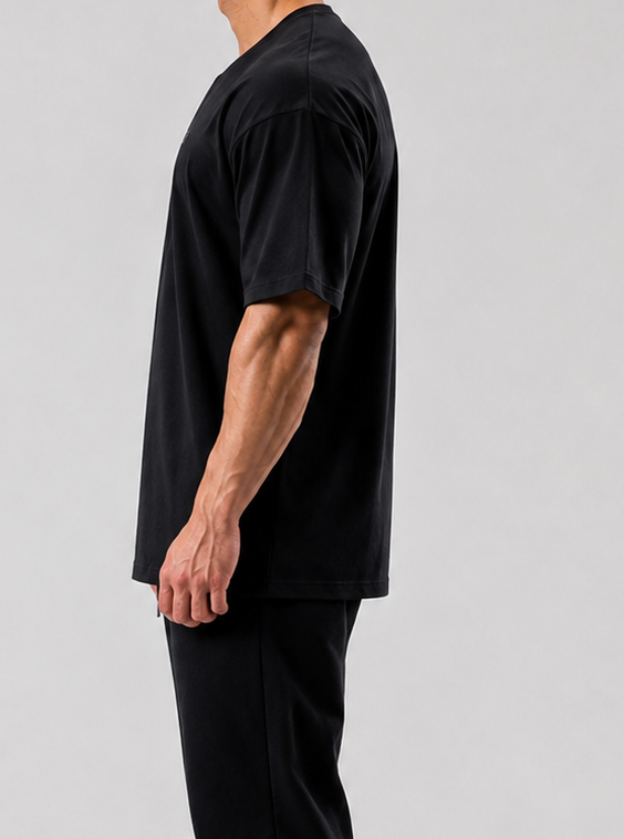 Black Oversized T-Shirt
